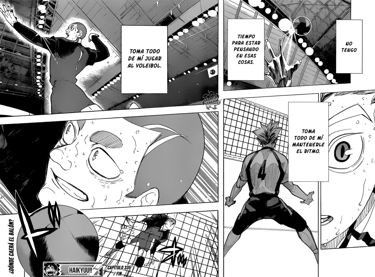 Haikyu!! capítulo 335, página 19