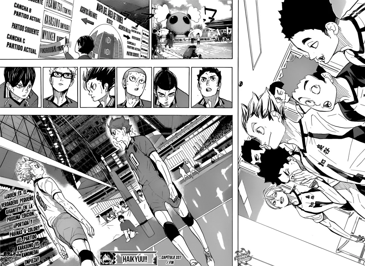 Haikyu!! capítulo 337, página 18