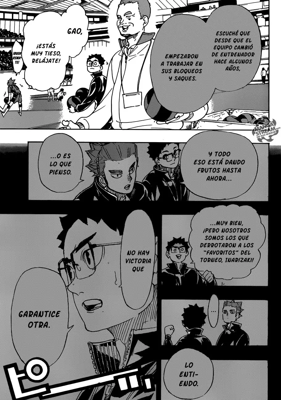 Haikyu!! capítulo 339, página 8