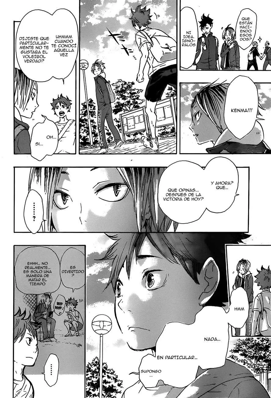 Haikyu!! capítulo 34, página 14
