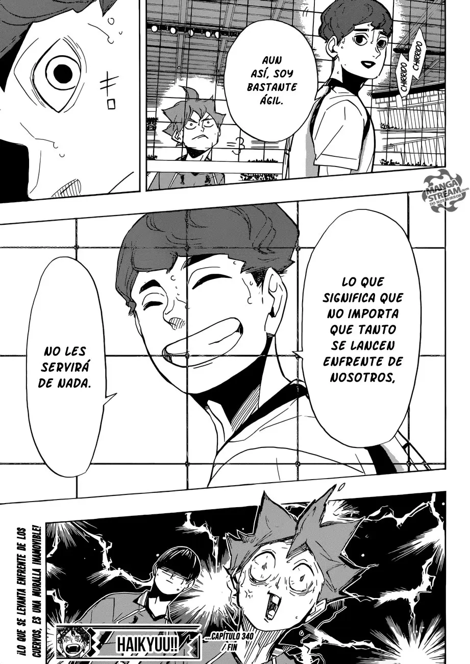 Haikyu!! capítulo 340, página 16