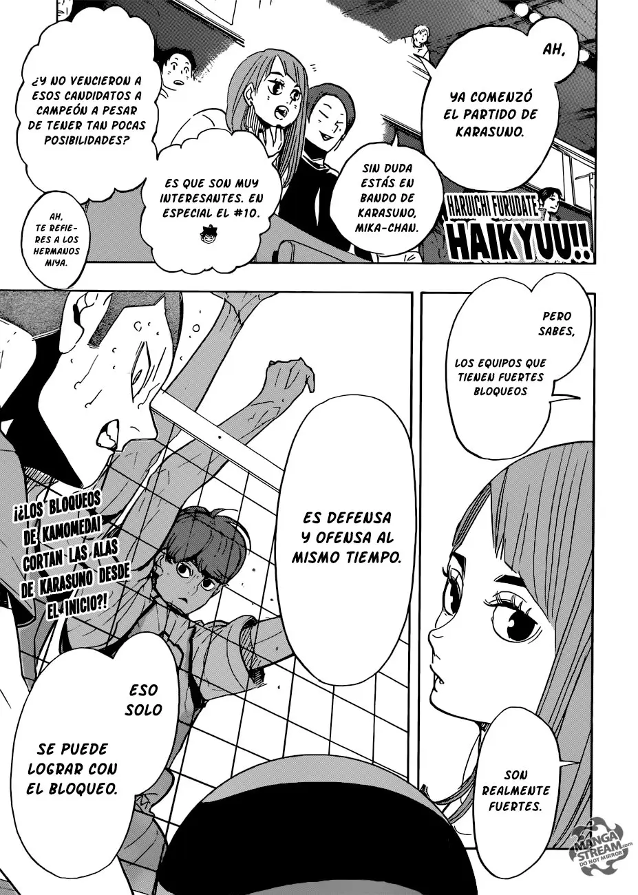 Haikyu!! capítulo 341, página 2