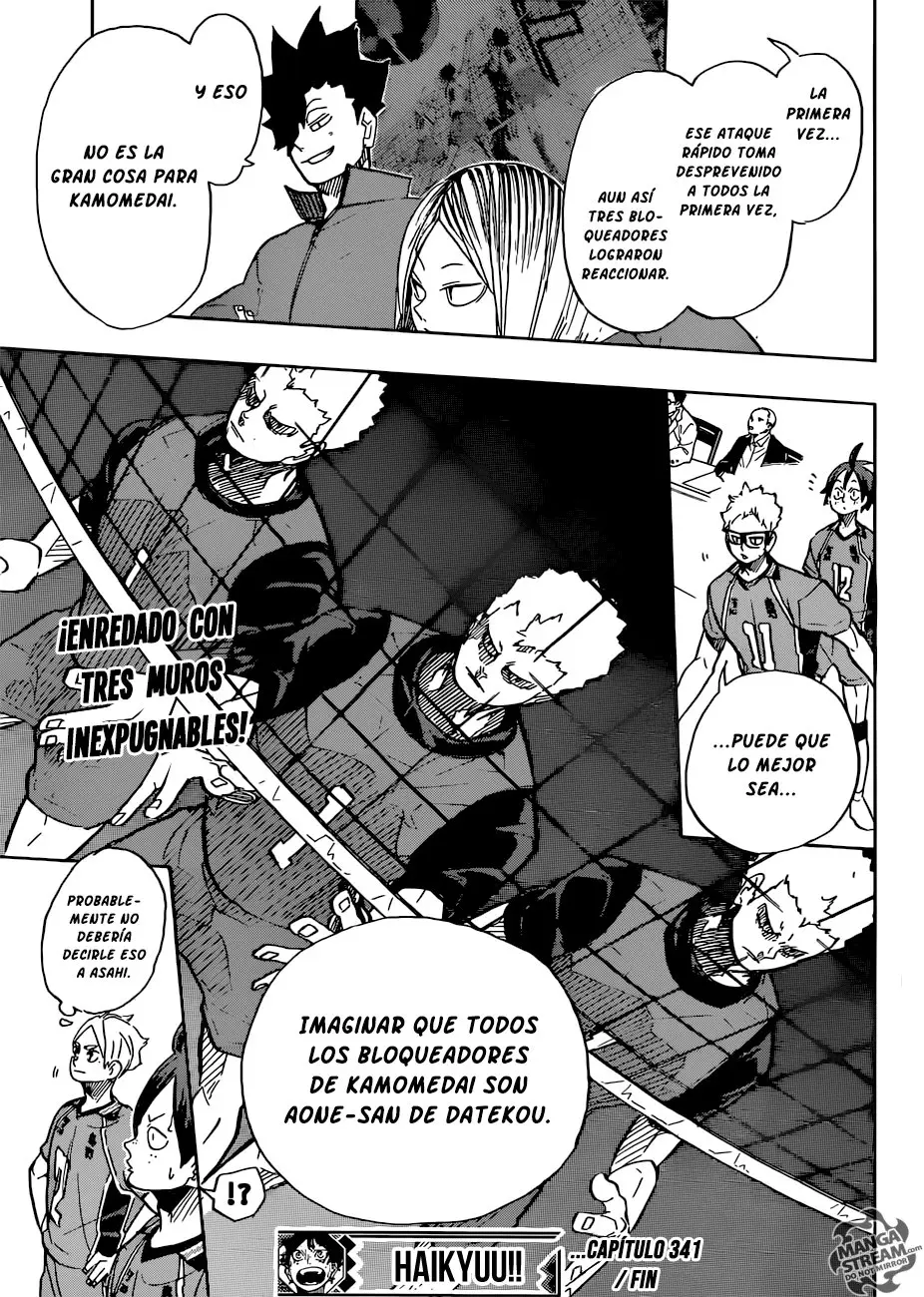 Haikyu!! capítulo 341, página 17