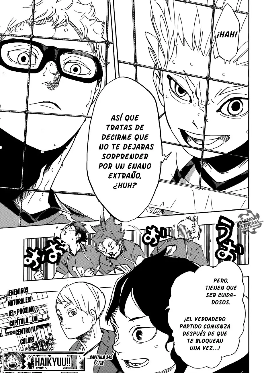 Haikyu!! capítulo 342, página 18