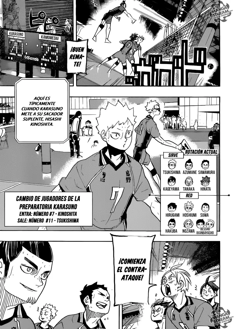 Haikyu!! capítulo 345, página 11