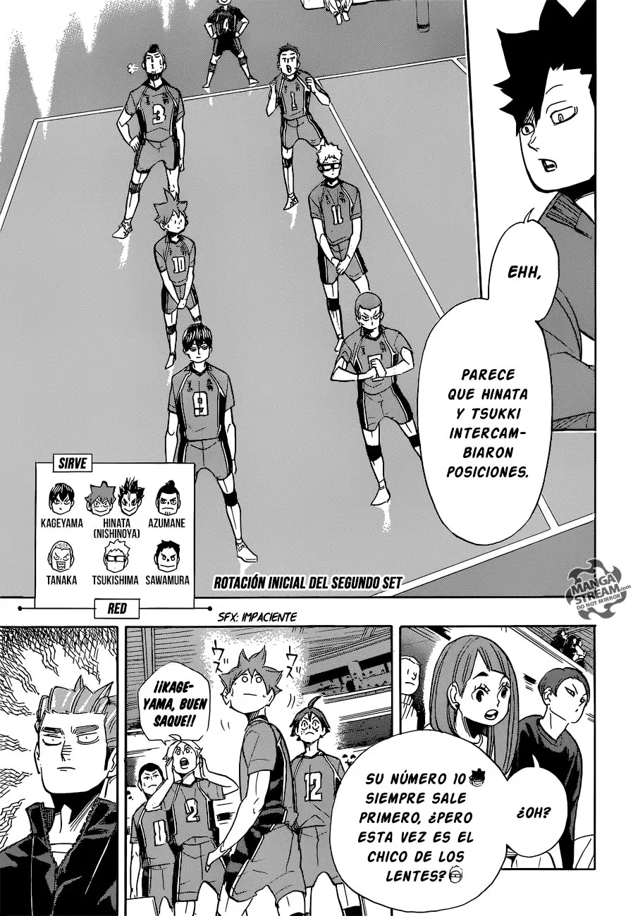 Haikyu!! capítulo 346, página 18