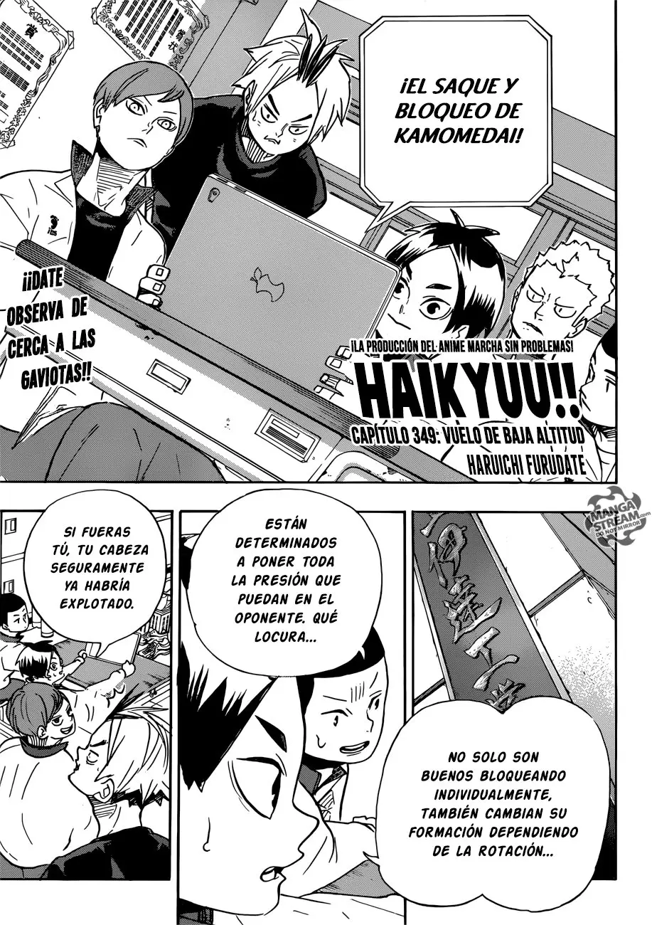 Haikyu!! capítulo 349, página 2