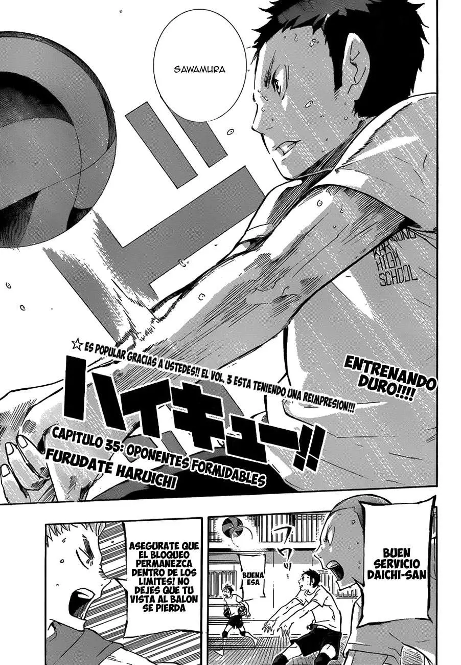 Haikyu!! capítulo 35, página 4