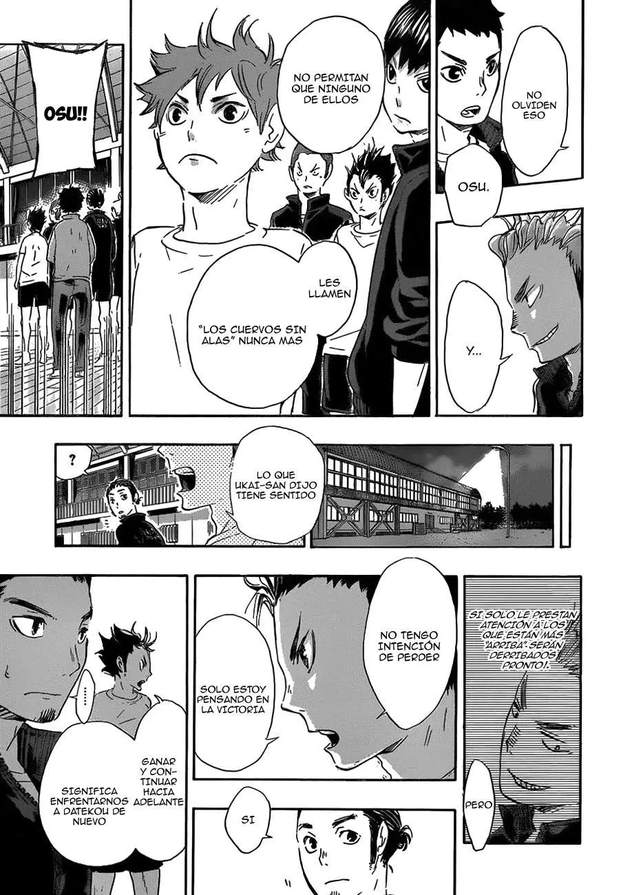 Haikyu!! capítulo 35, página 16
