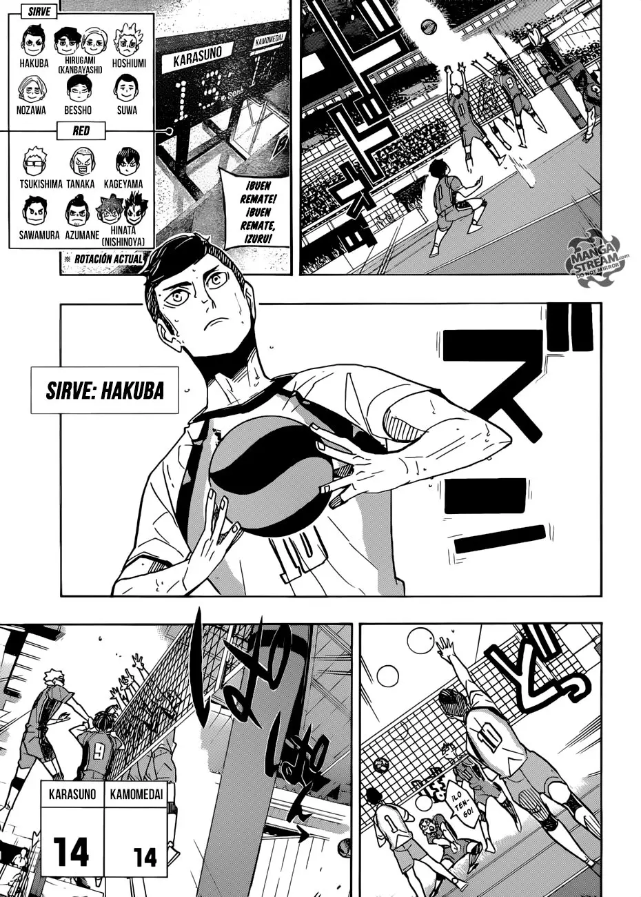 Haikyu!! capítulo 350, página 4
