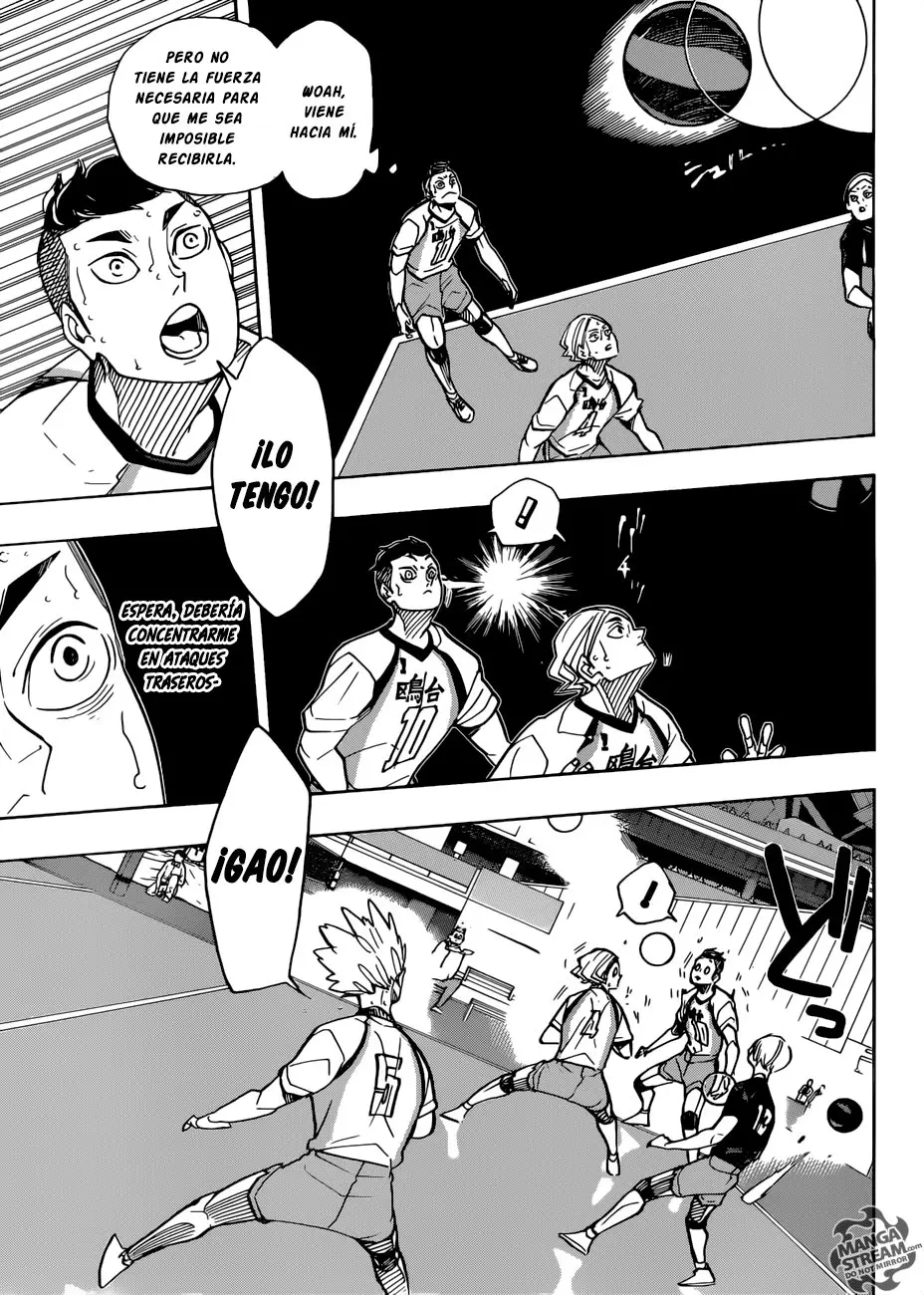 Haikyu!! capítulo 350, página 8