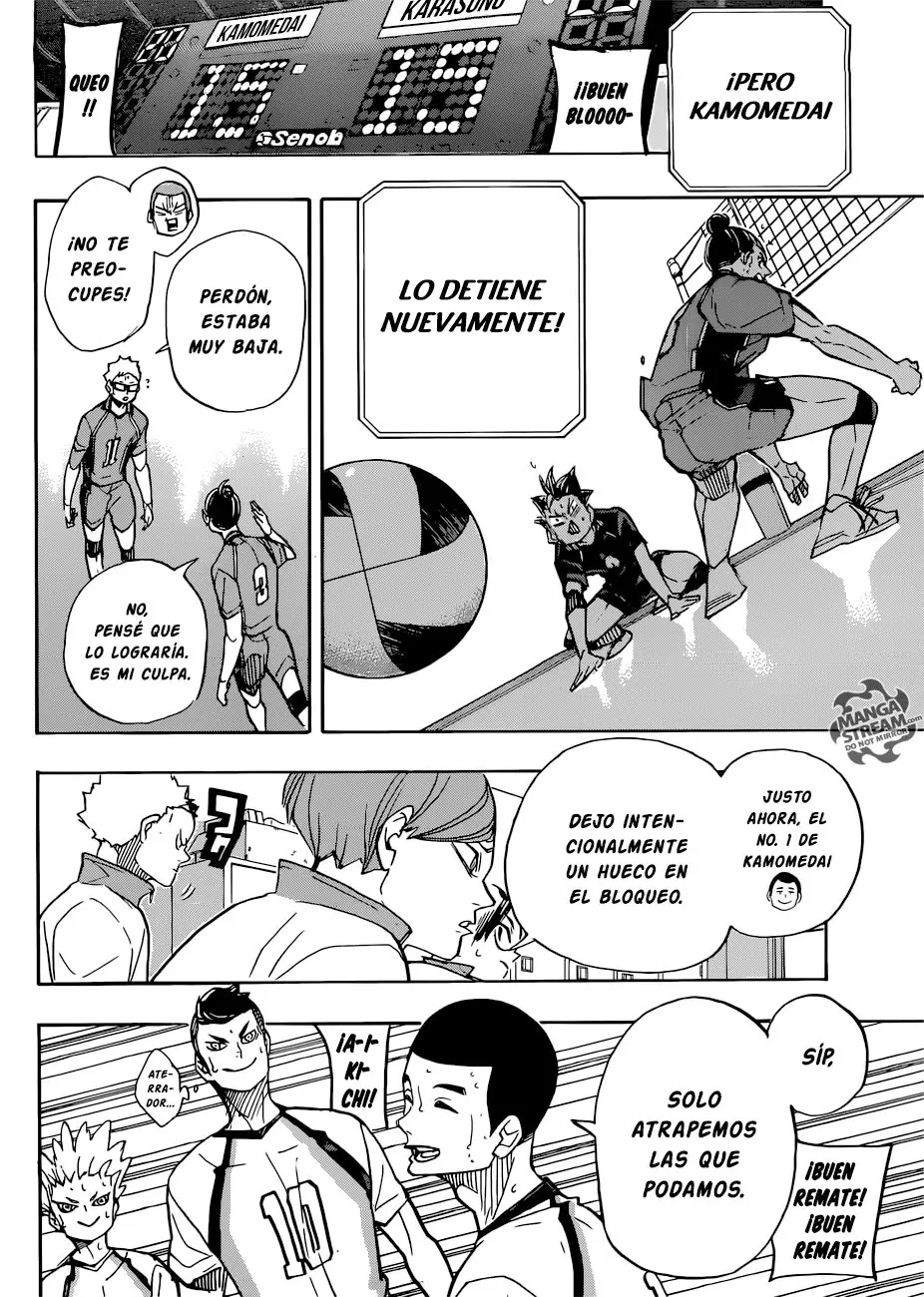 Haikyu!! capítulo 350, página 18