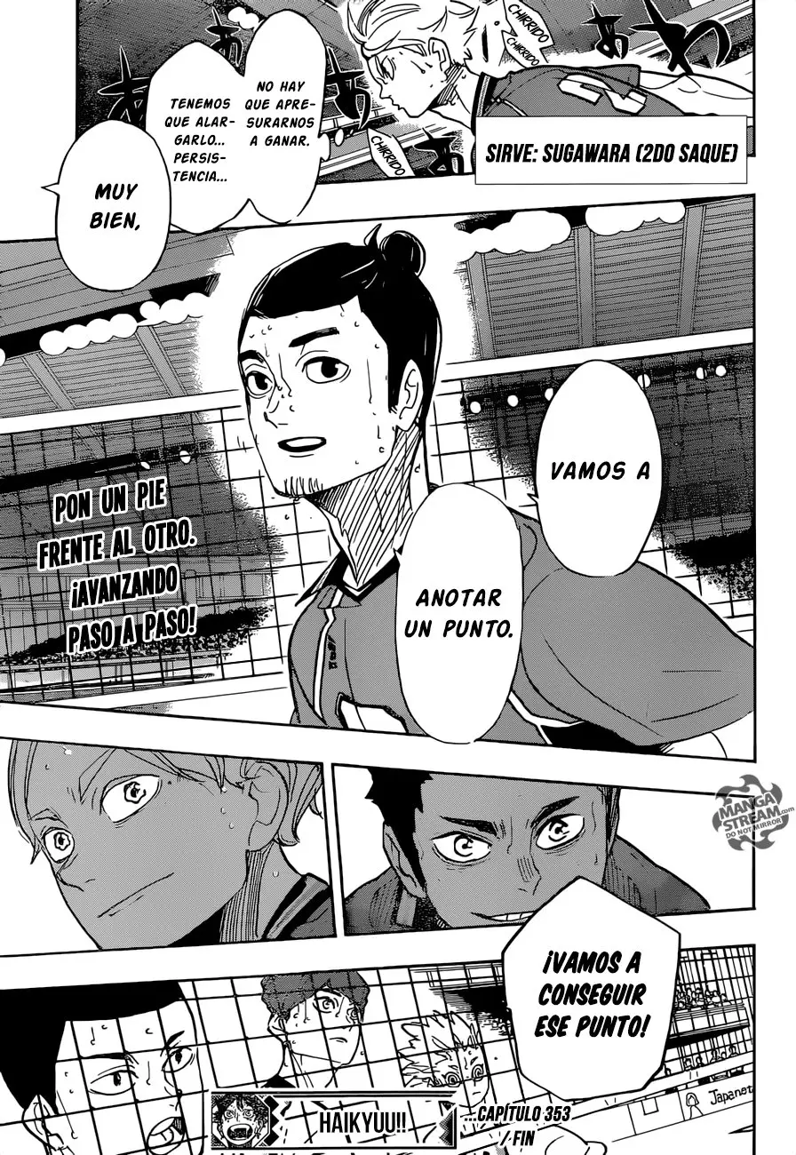 Haikyu!! capítulo 353, página 18