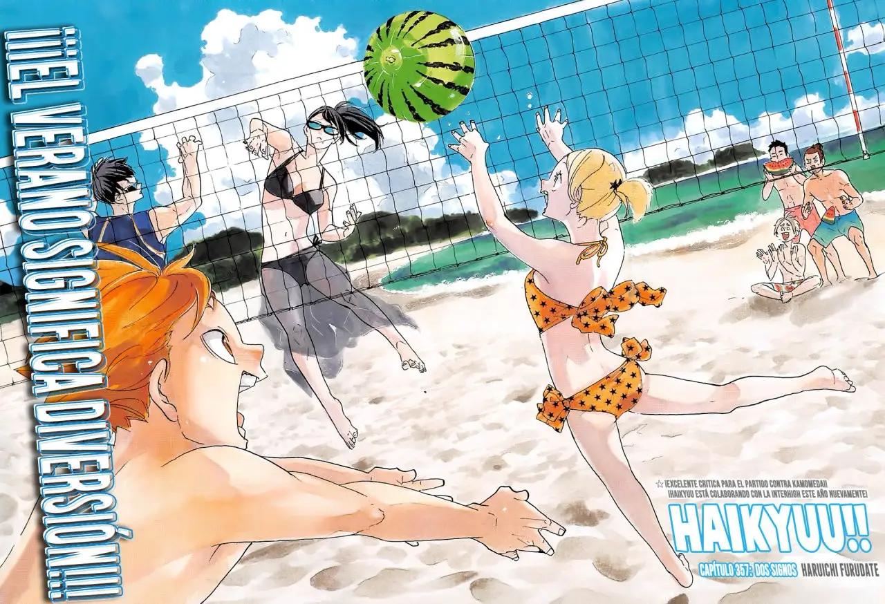 Haikyu!! capítulo 357, página 2