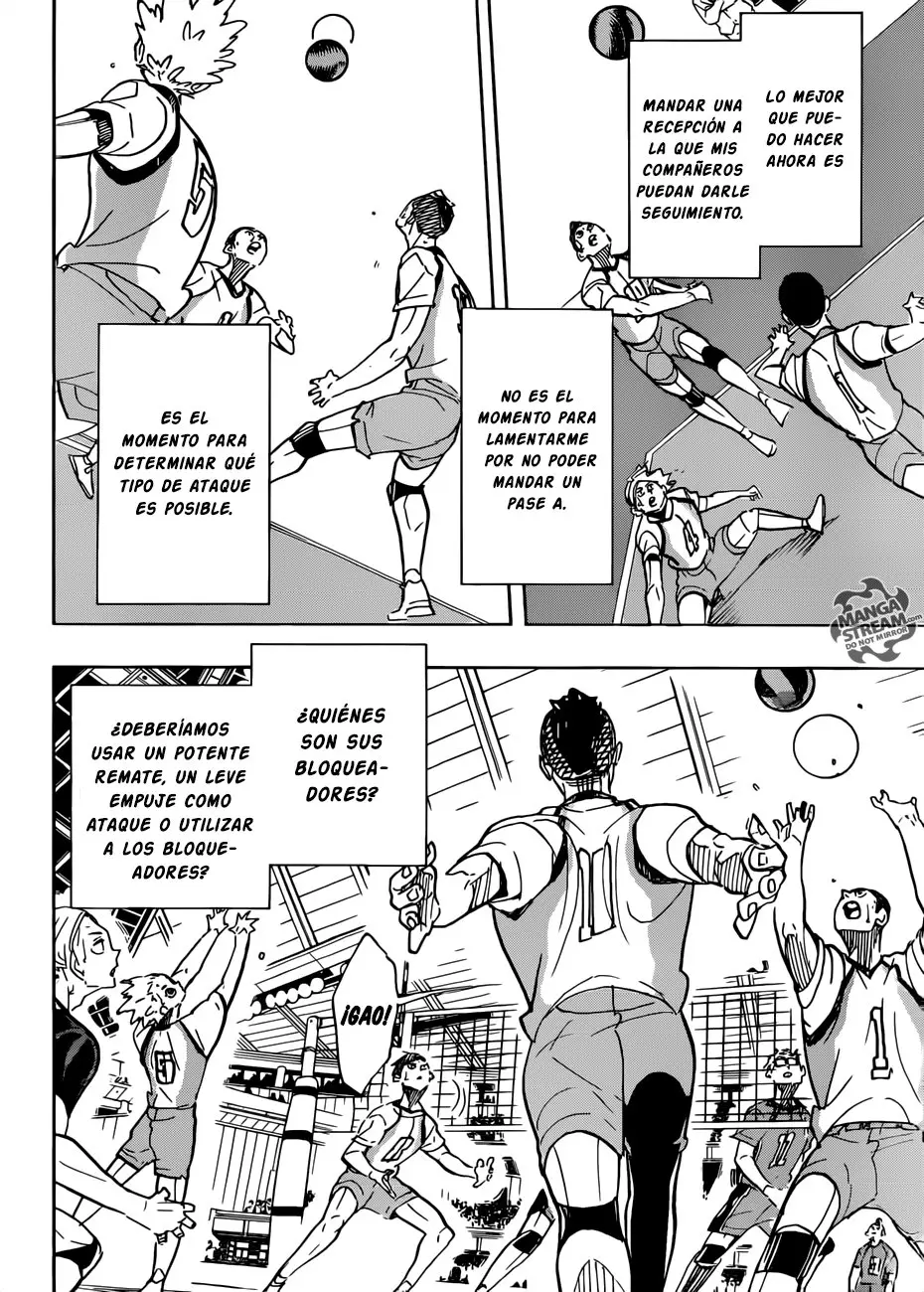 Haikyu!! capítulo 358, página 14