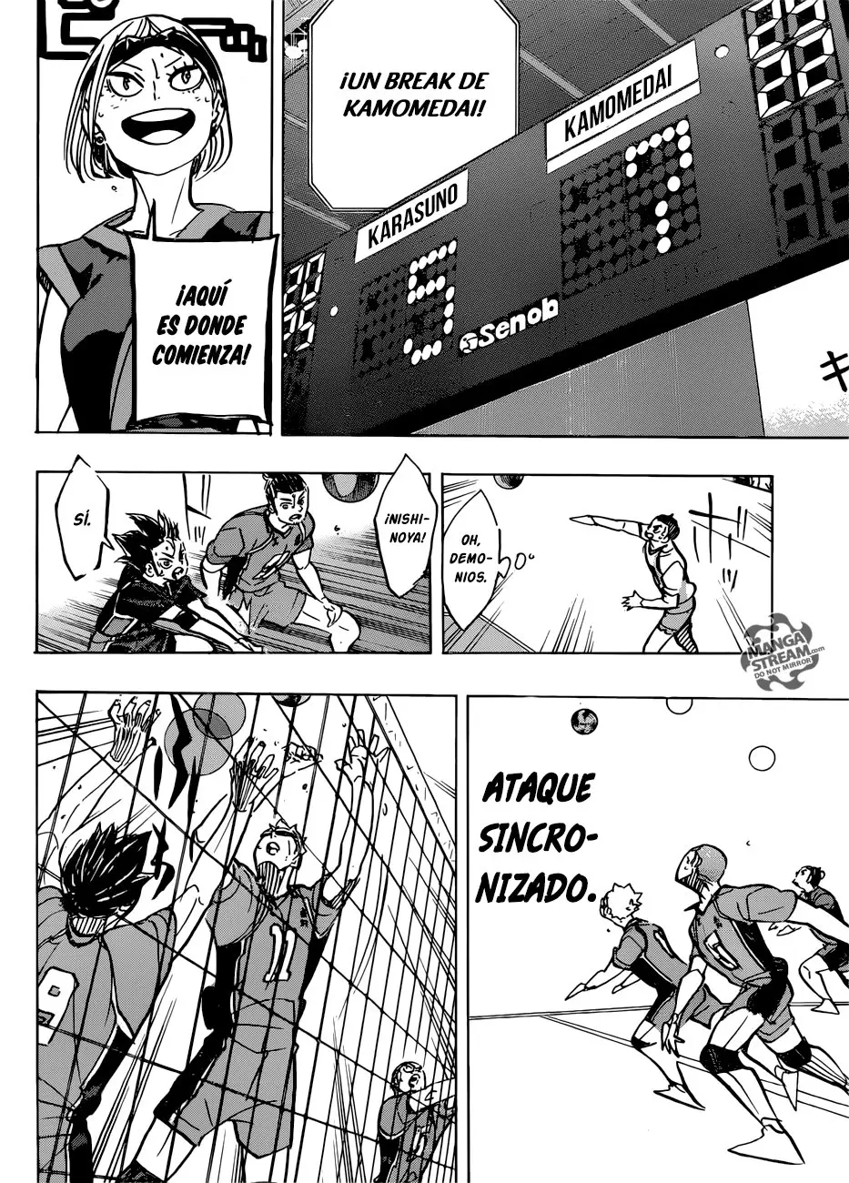 Haikyu!! capítulo 359, página 16