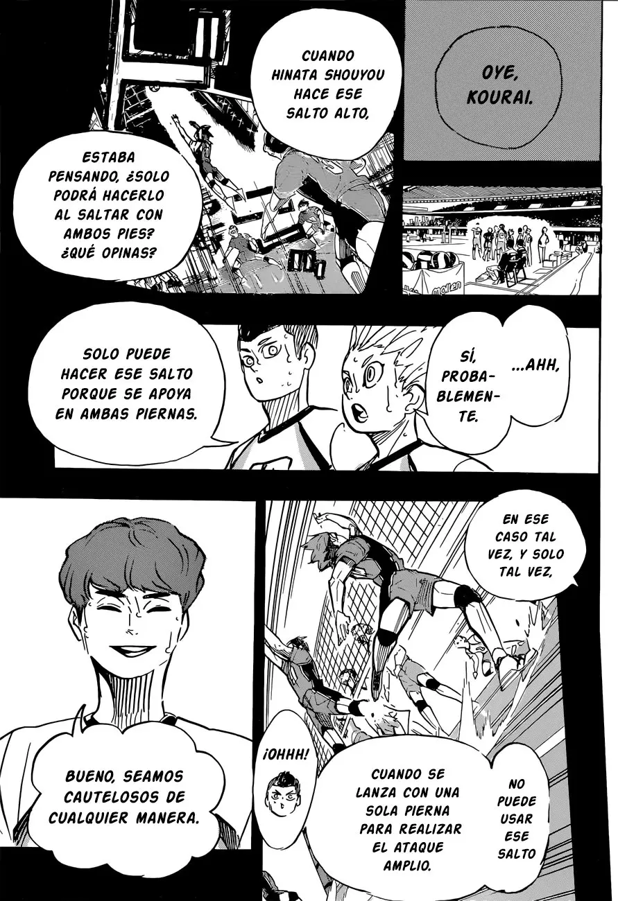 Haikyu!! capítulo 360, página 8