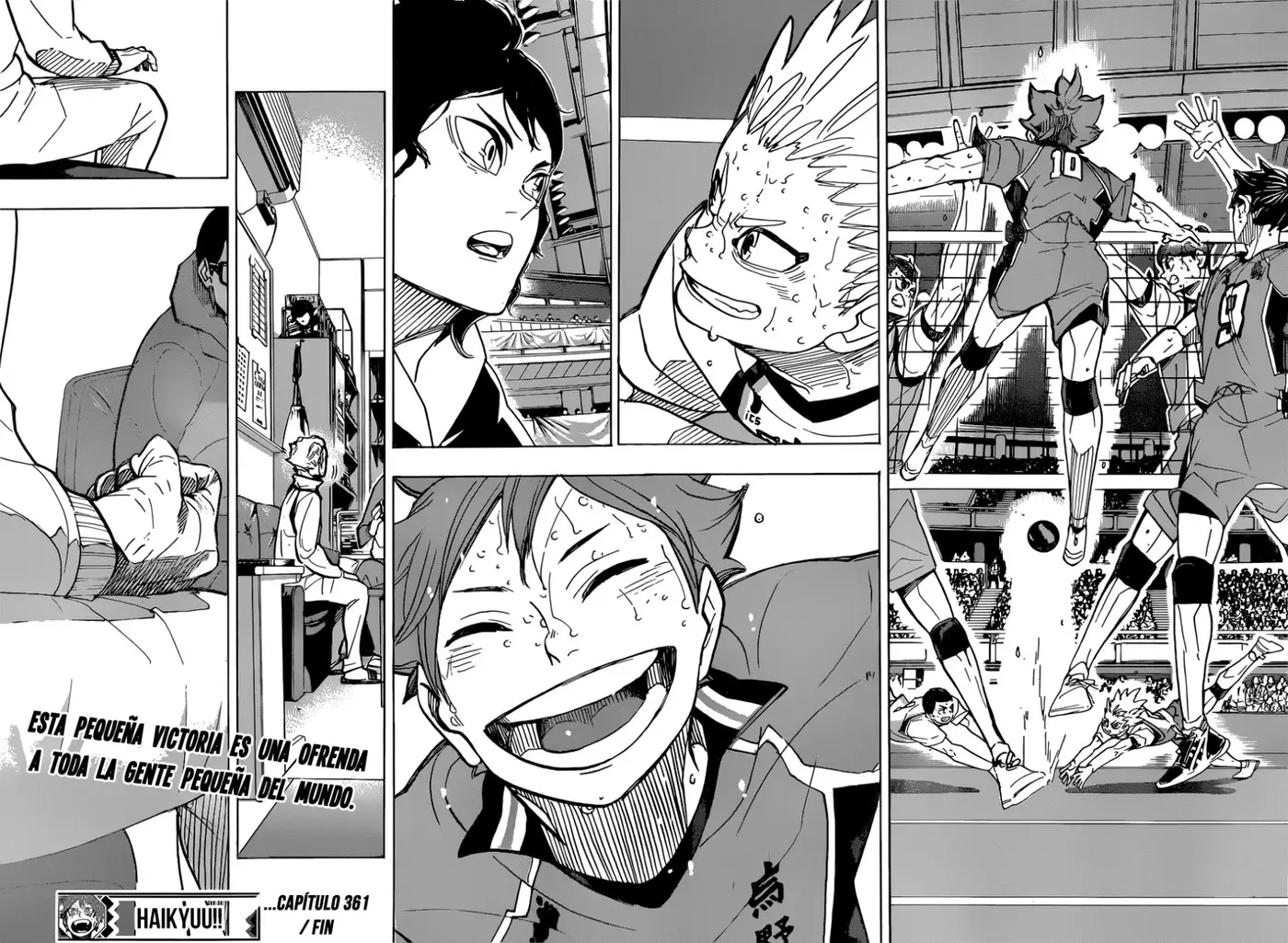 Haikyu!! capítulo 361, página 18