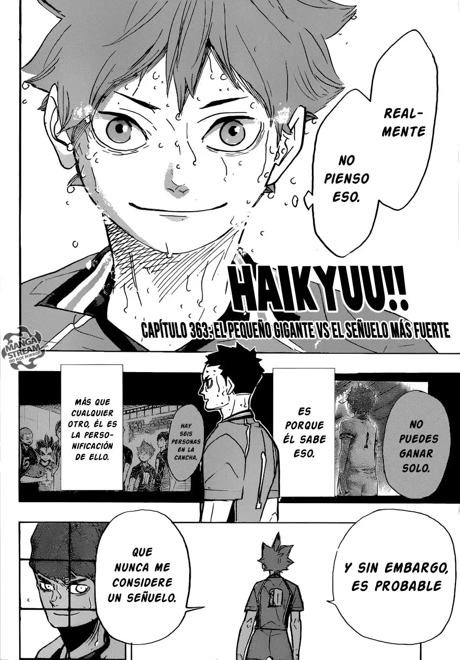 Haikyu!! capítulo 363, página 3