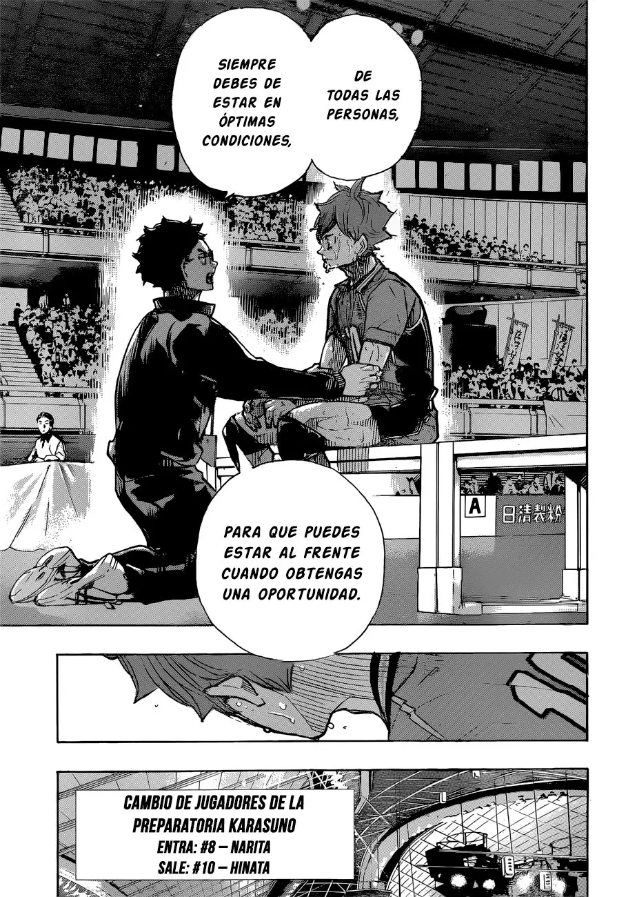 Haikyu!! capítulo 365, página 11