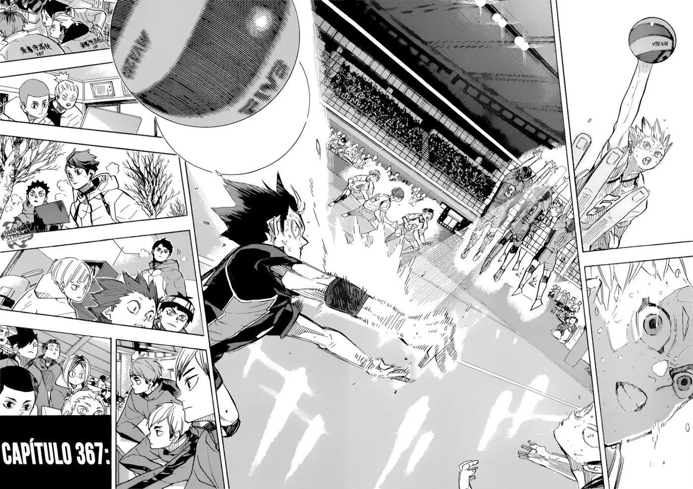 Haikyu!! capítulo 367, página 15
