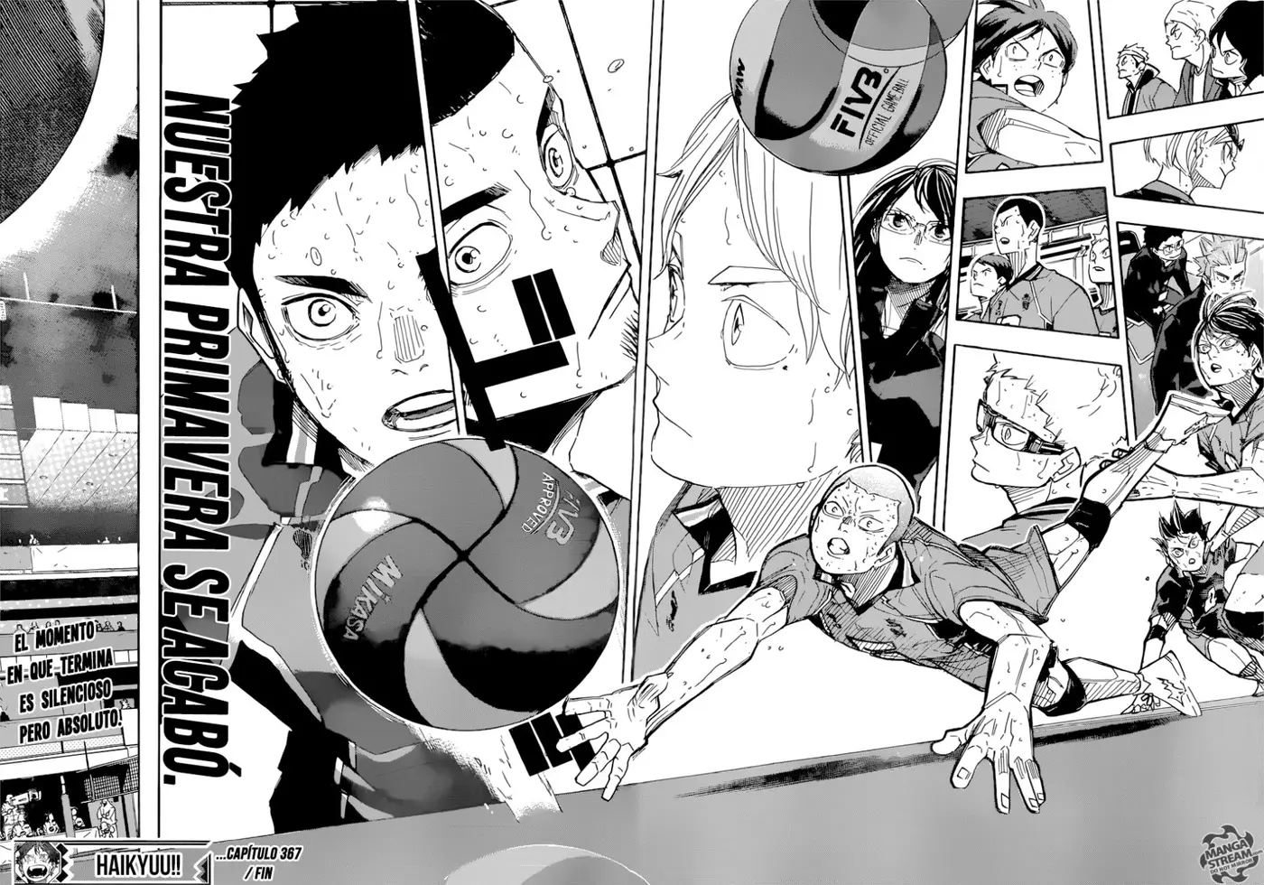 Haikyu!! capítulo 367, página 16