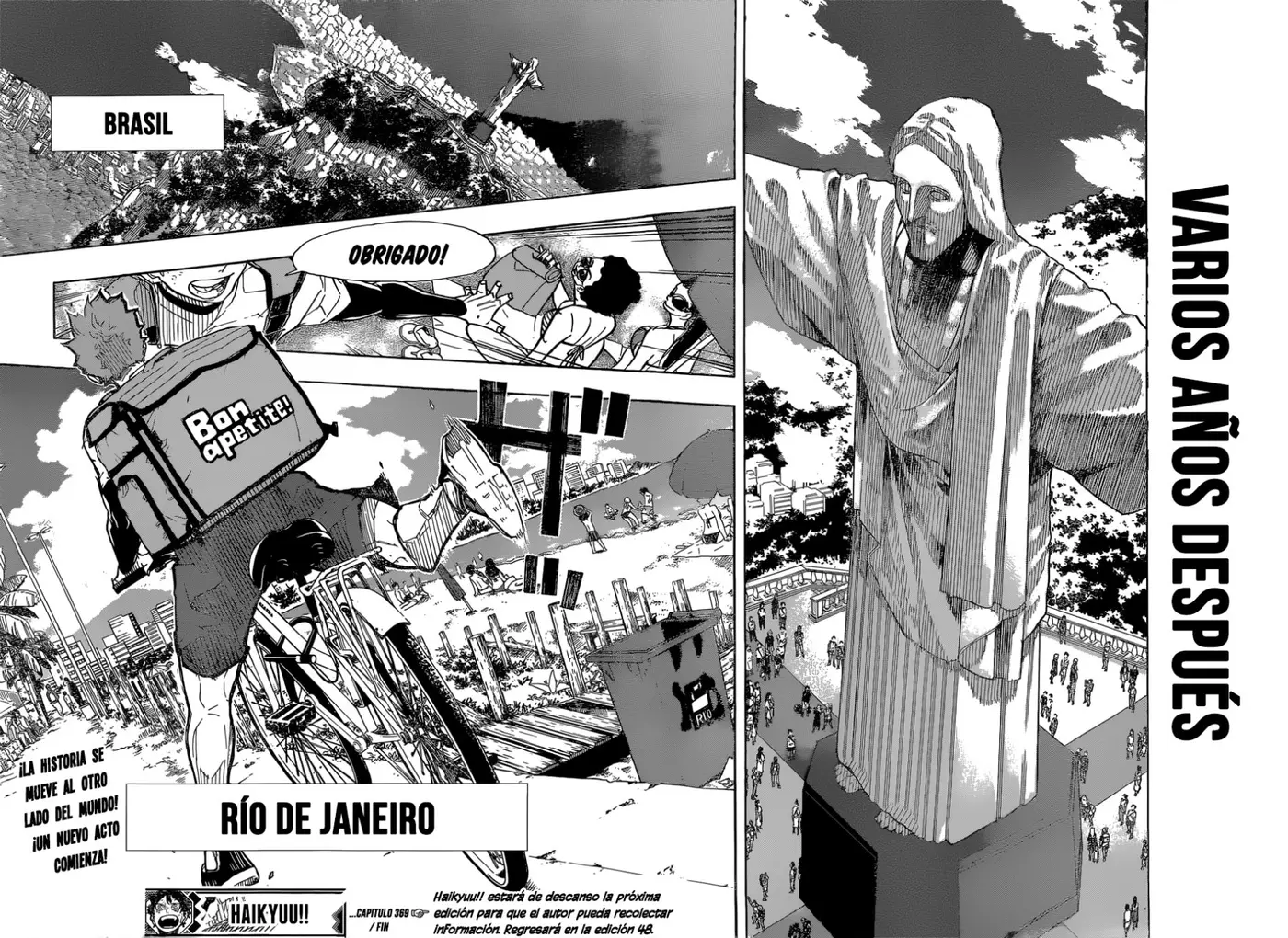 Haikyu!! capítulo 369, página 15