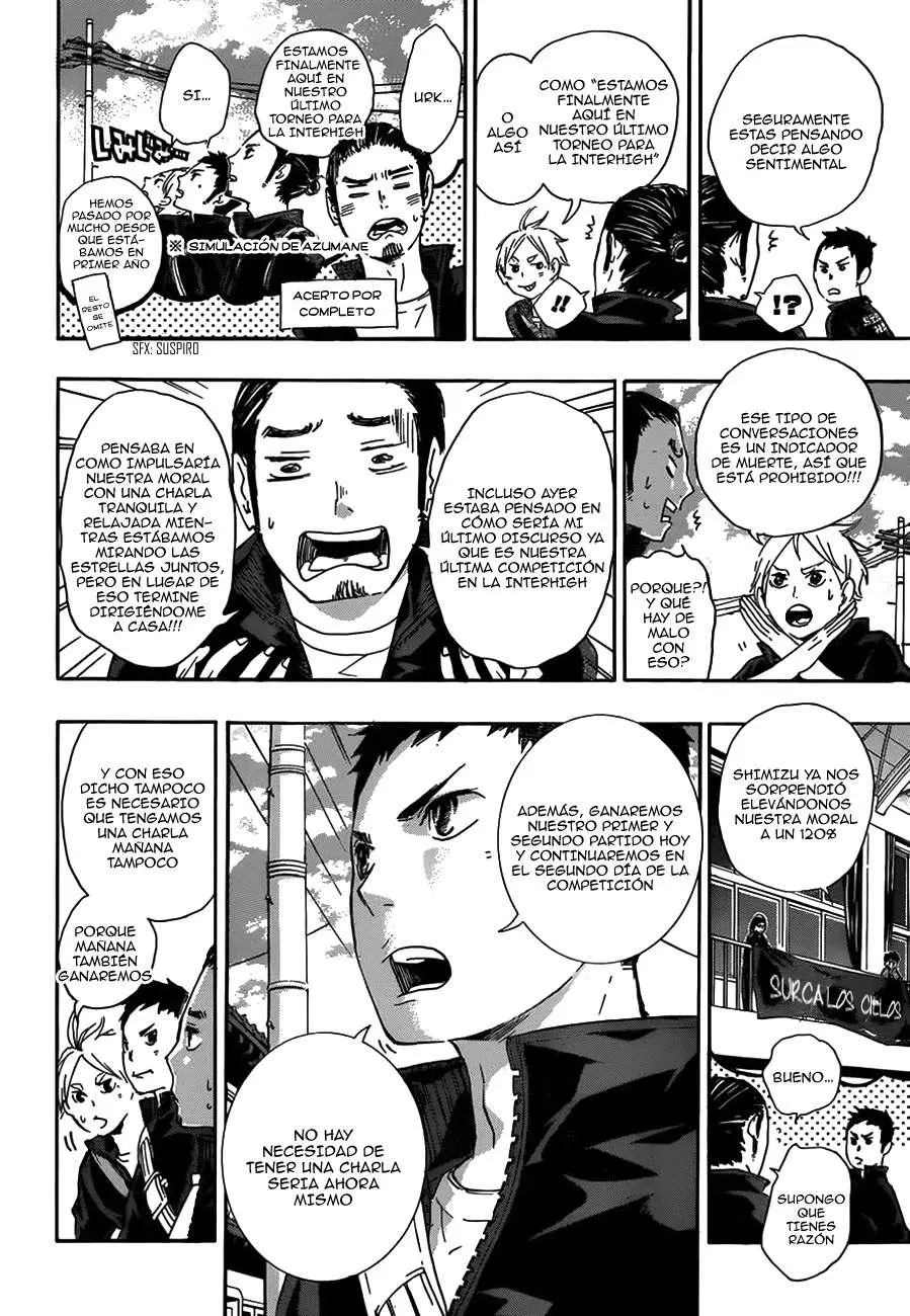Haikyu!! capítulo 37, página 2