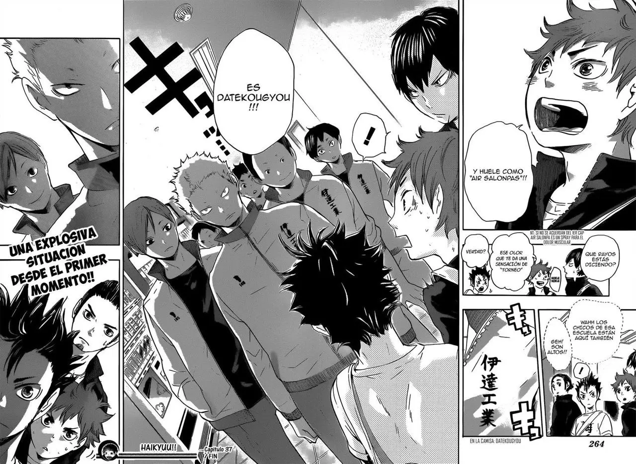 Haikyu!! capítulo 37, página 17
