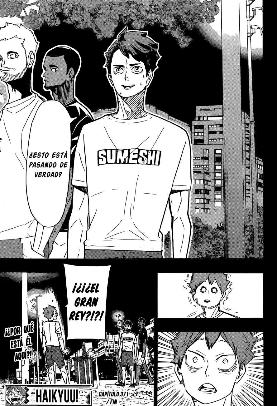 Haikyu!! capítulo 371, página 20