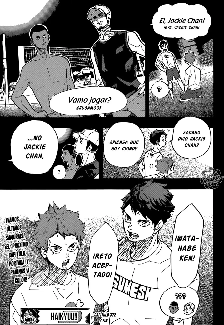Haikyu!! capítulo 372, página 19
