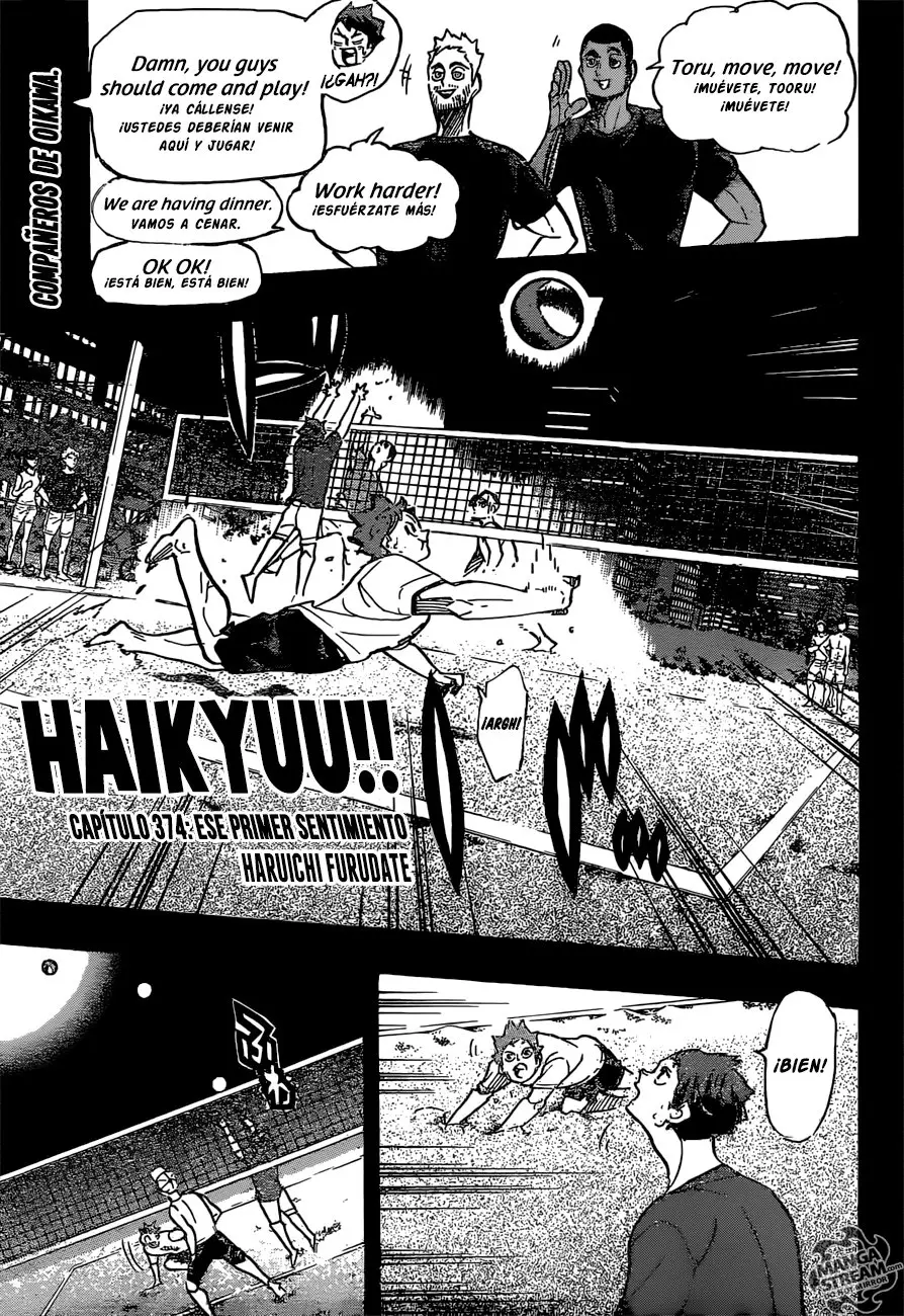 Haikyu!! capítulo 374, página 2