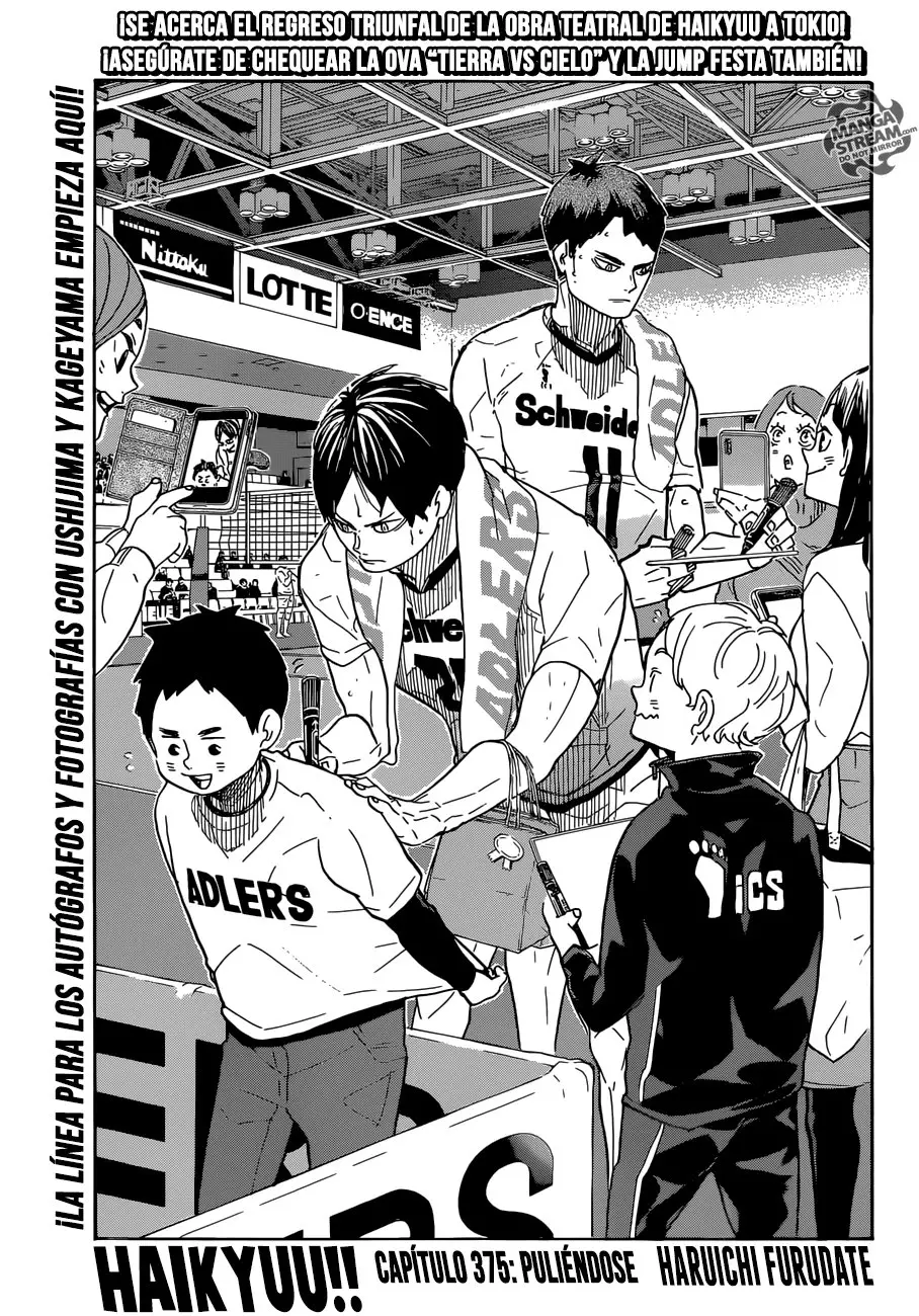 Haikyu!! capítulo 375, página 2