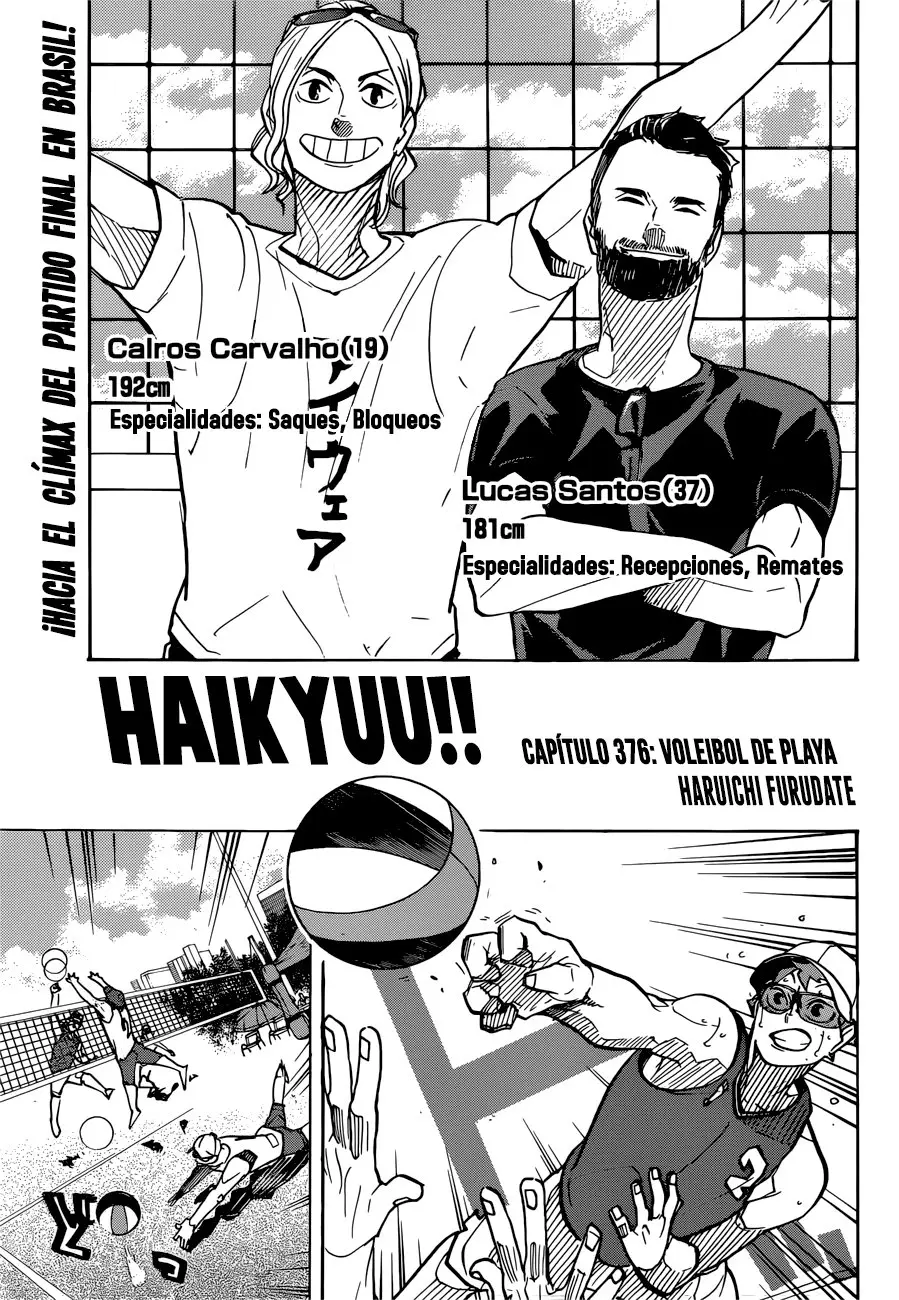 Haikyu!! capítulo 376, página 2