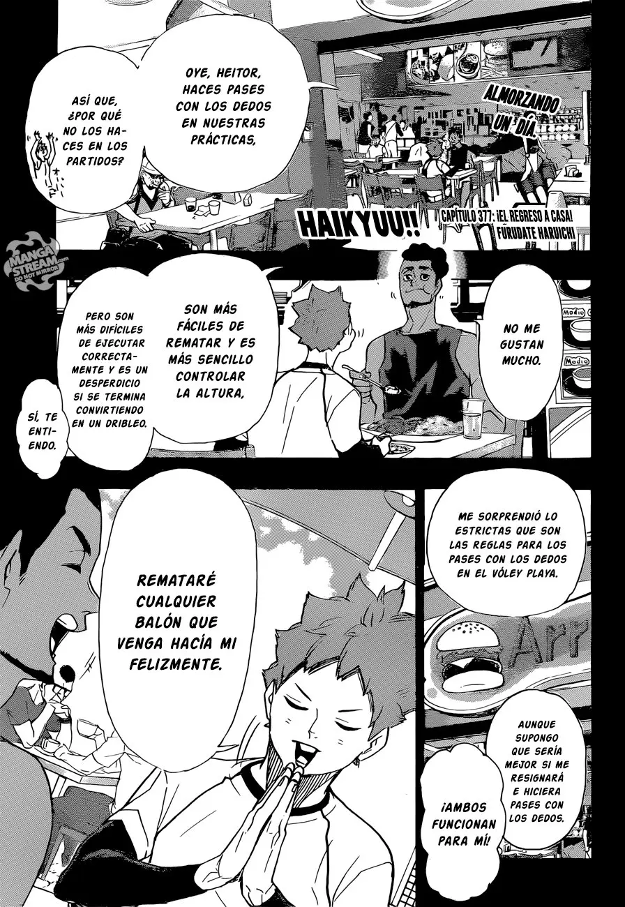 Haikyu!! capítulo 377, página 2