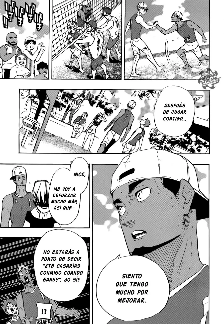 Haikyu!! capítulo 377, página 8