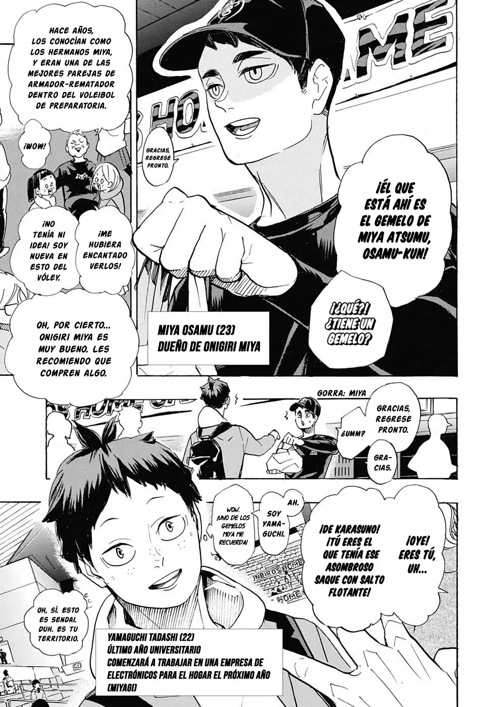 Haikyu!! capítulo 378, página 8