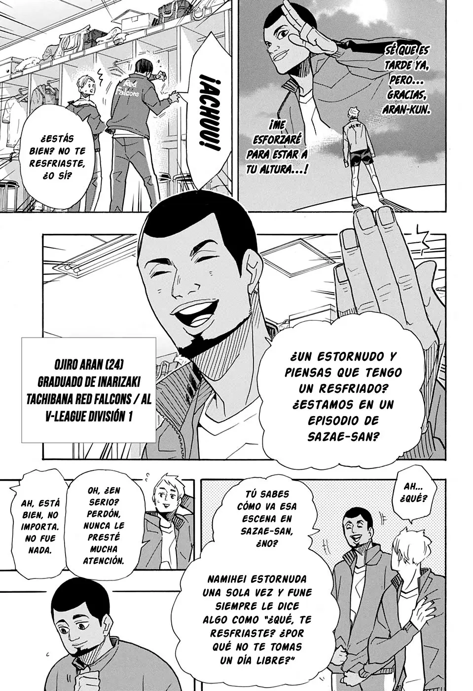 Haikyu!! capítulo 379, página 8