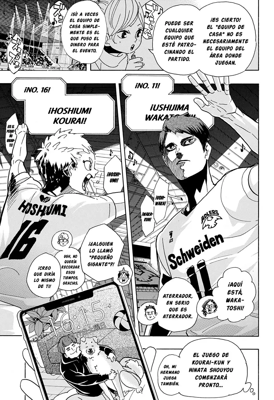 Haikyu!! capítulo 379, página 14