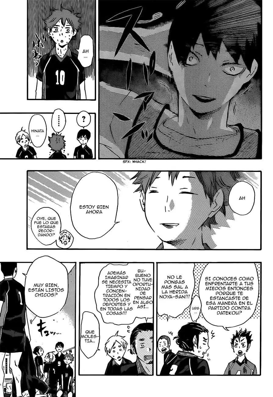 Haikyu!! capítulo 38, página 8
