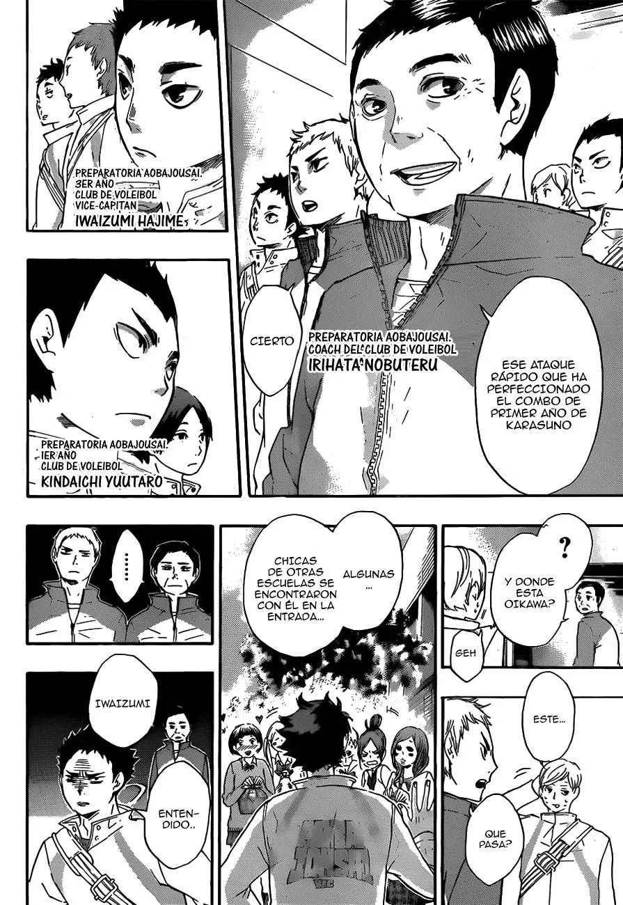 Haikyu!! capítulo 38, página 16