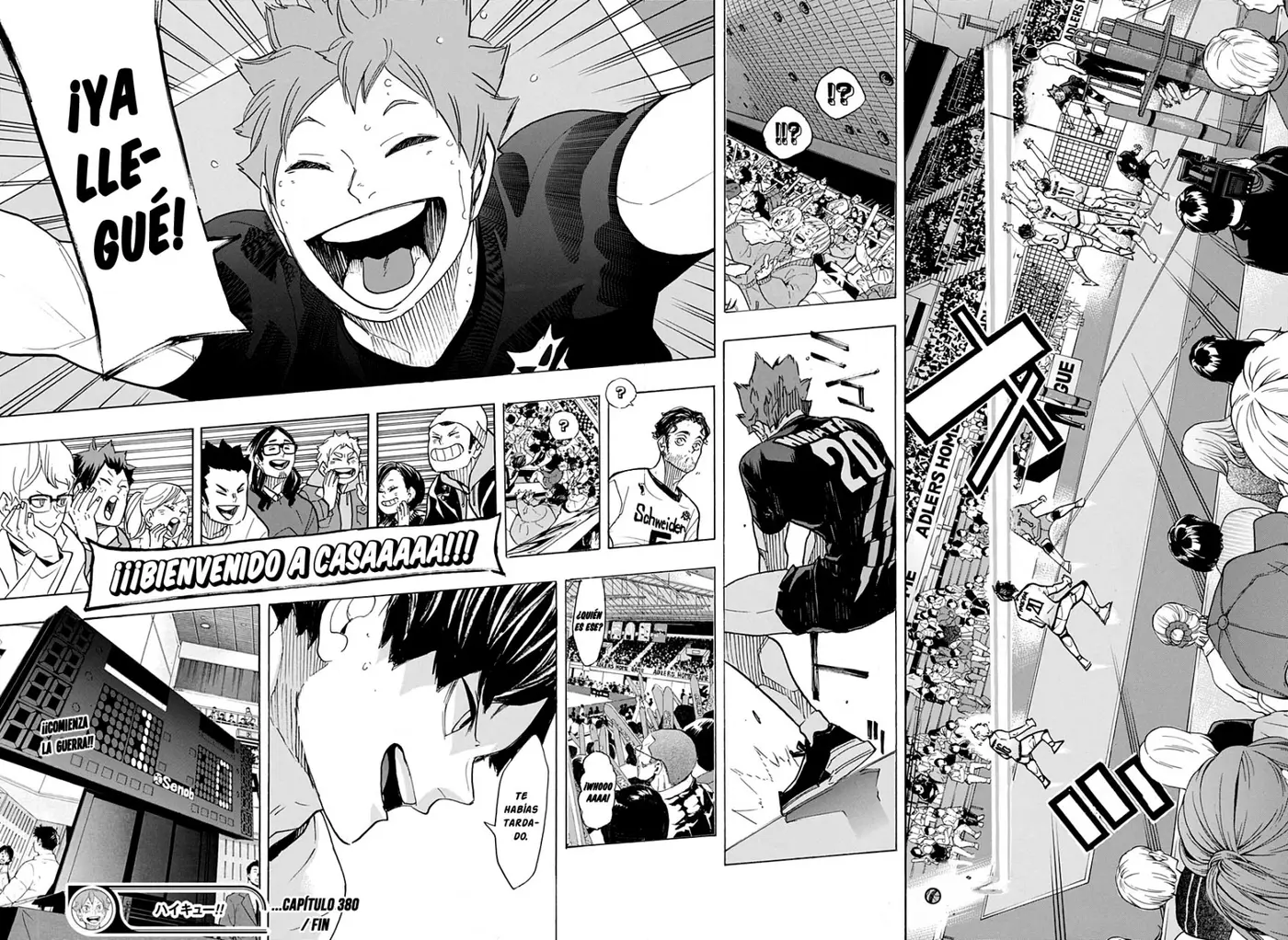 Haikyu!! capítulo 380, página 14