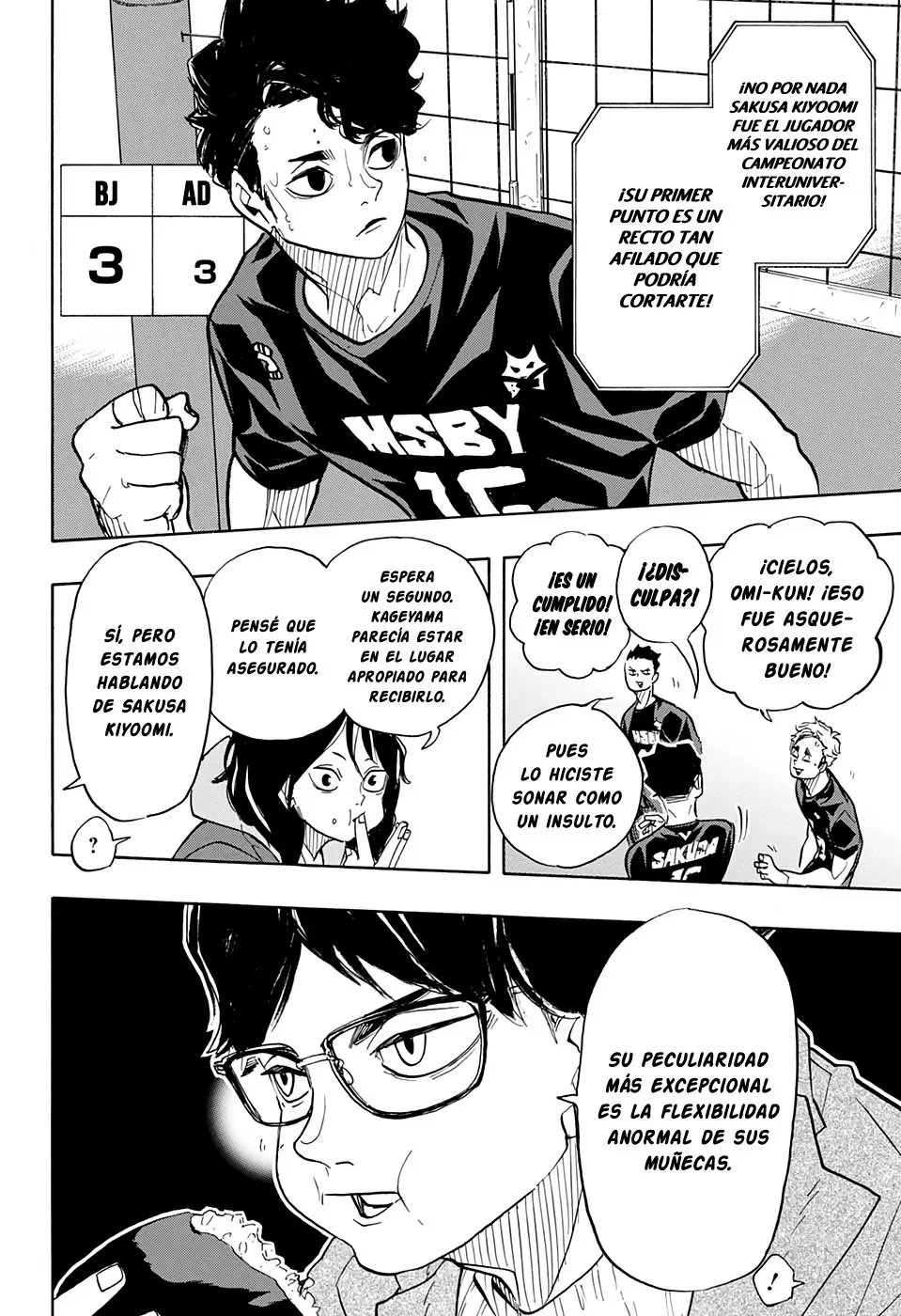 Haikyu!! capítulo 382, página 14