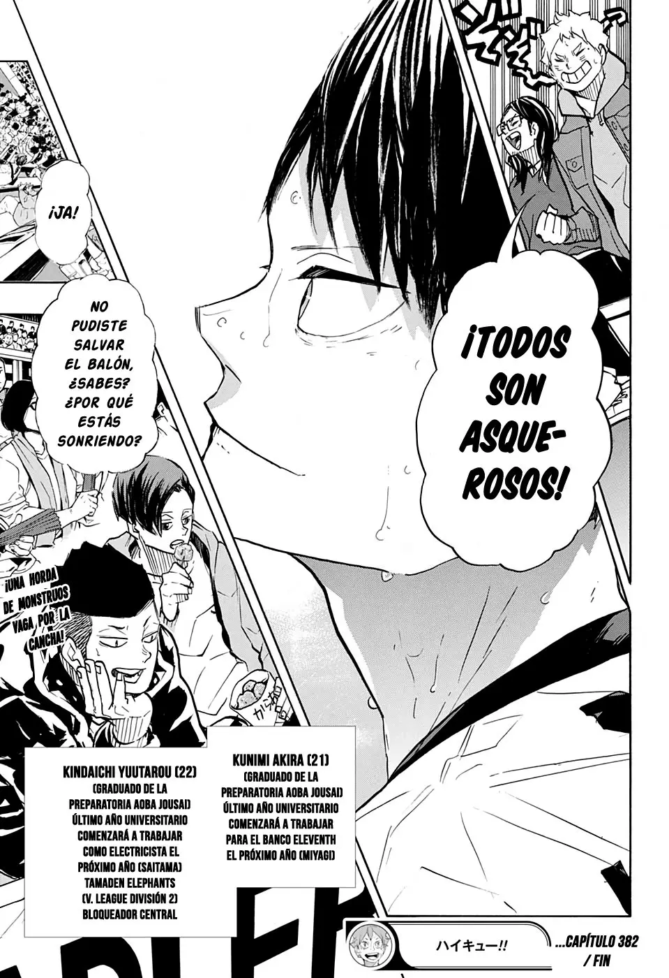 Haikyu!! capítulo 382, página 17