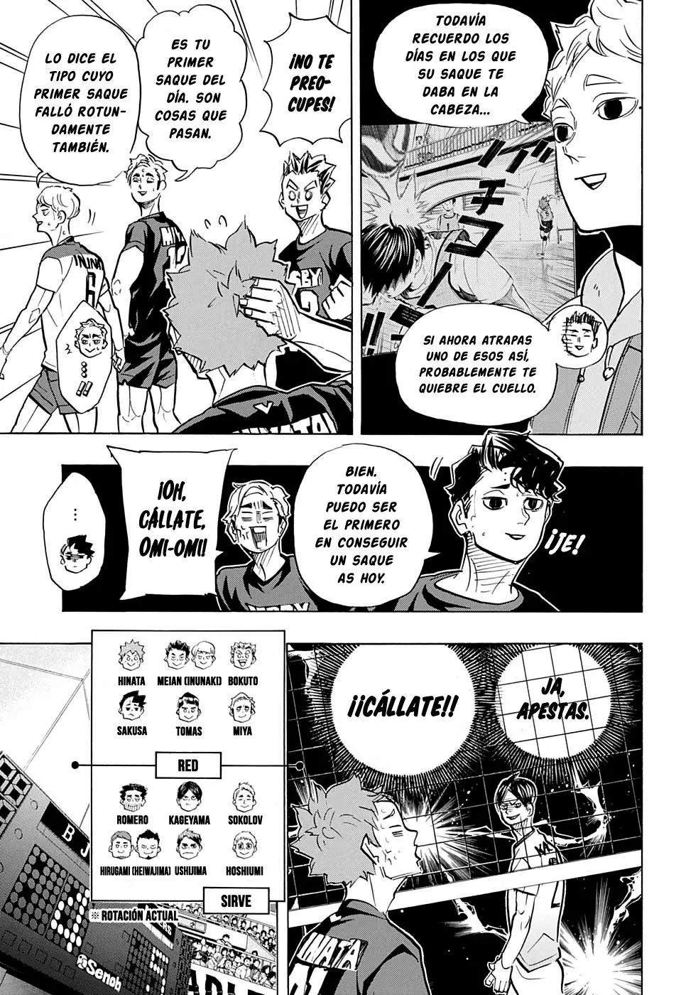Haikyu!! capítulo 383, página 7