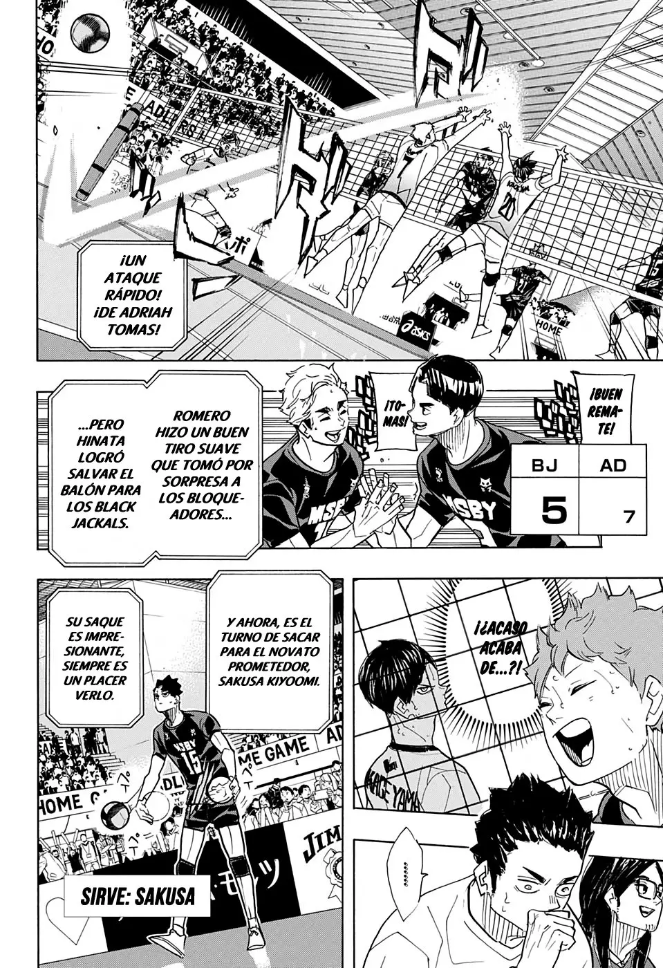 Haikyu!! capítulo 384, página 7
