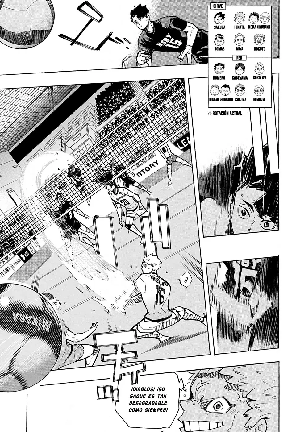 Haikyu!! capítulo 384, página 8