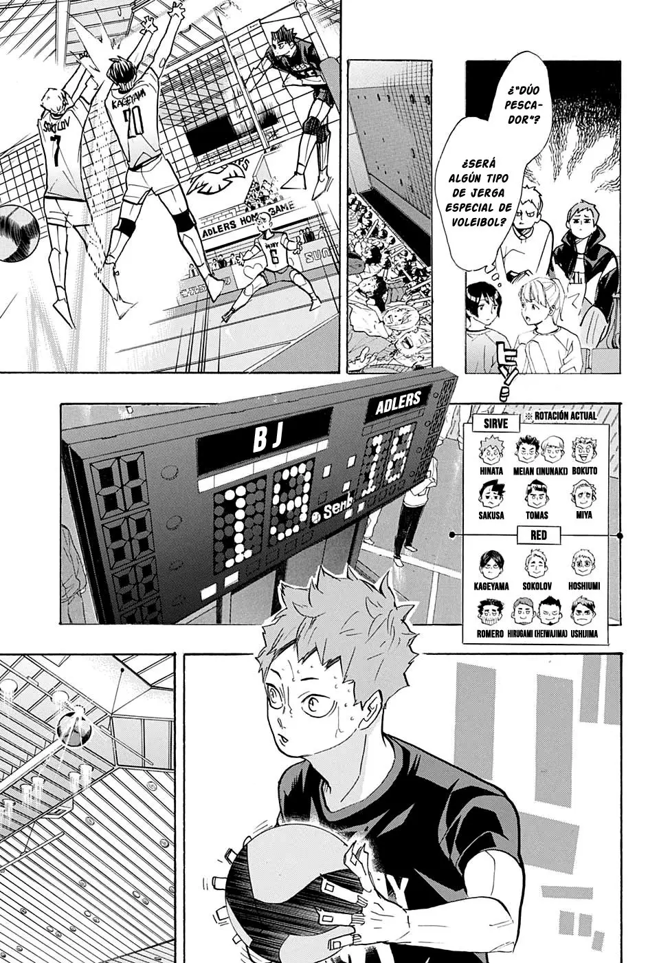 Haikyu!! capítulo 385, página 11
