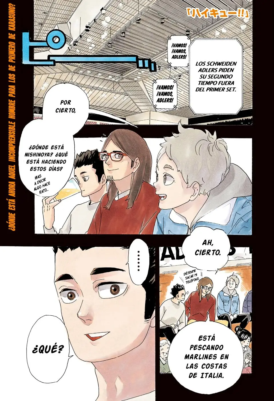 Haikyu!! capítulo 386, página 3