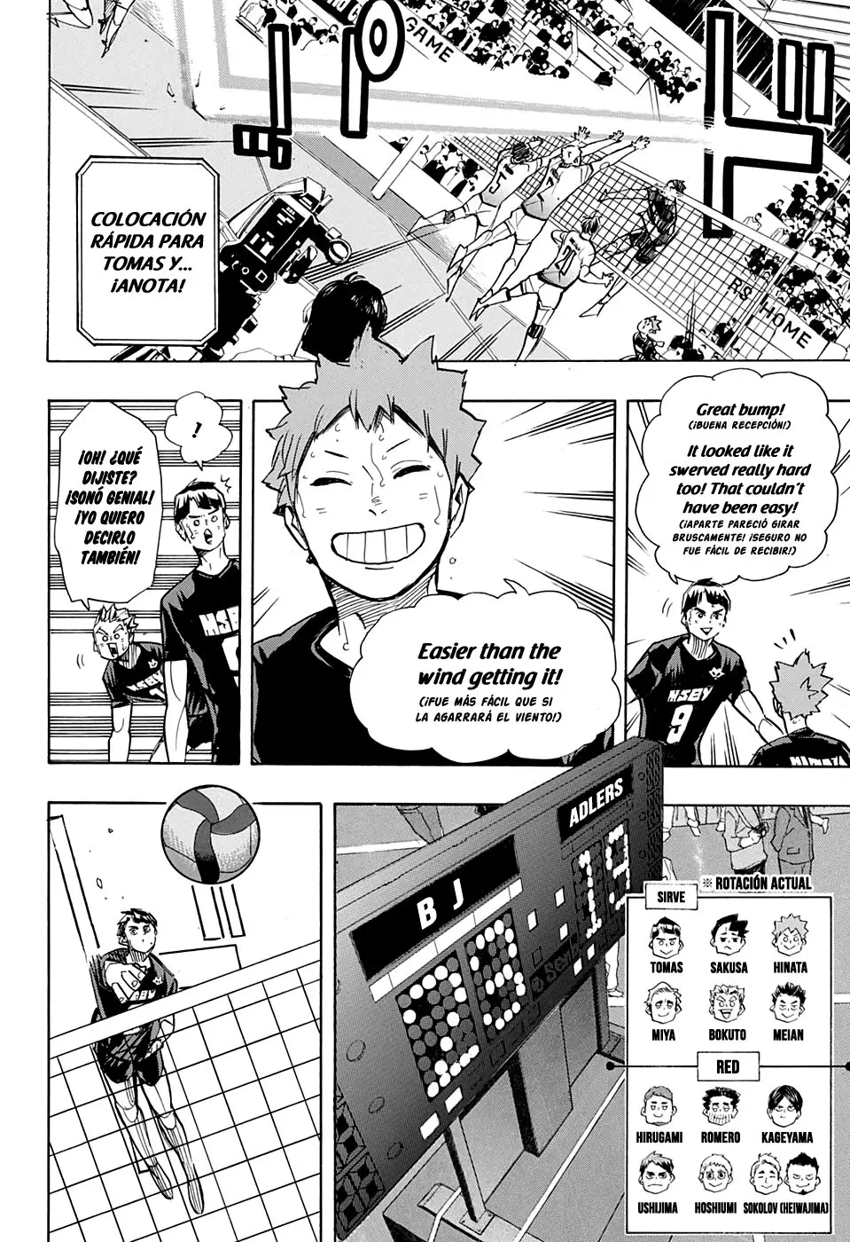 Haikyu!! capítulo 386, página 10